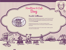 Tablet Screenshot of cafe-beeg.de